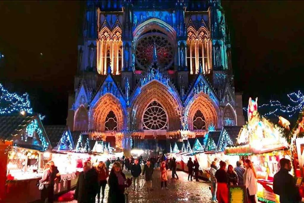 Cathedrale/Cossu/Confortable/Spacieux Reims Eksteriør billede